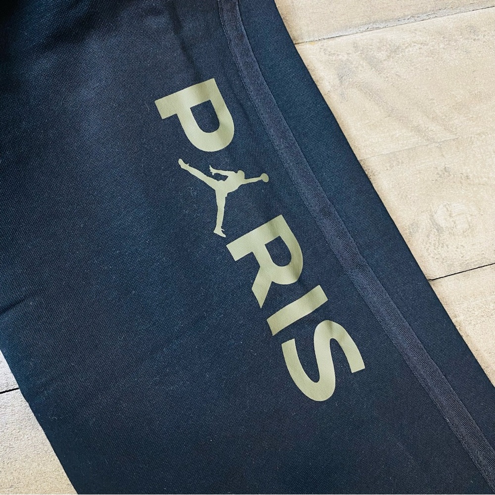 Nike 2018 Jordan x PSG Paris Saint Germain Fleece Pants Mens CK9643-010 M - Picture 12 of 12